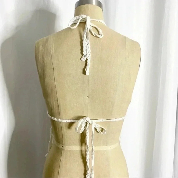 Crochet Fringe Crop Top​​ - Picture 2 of 5